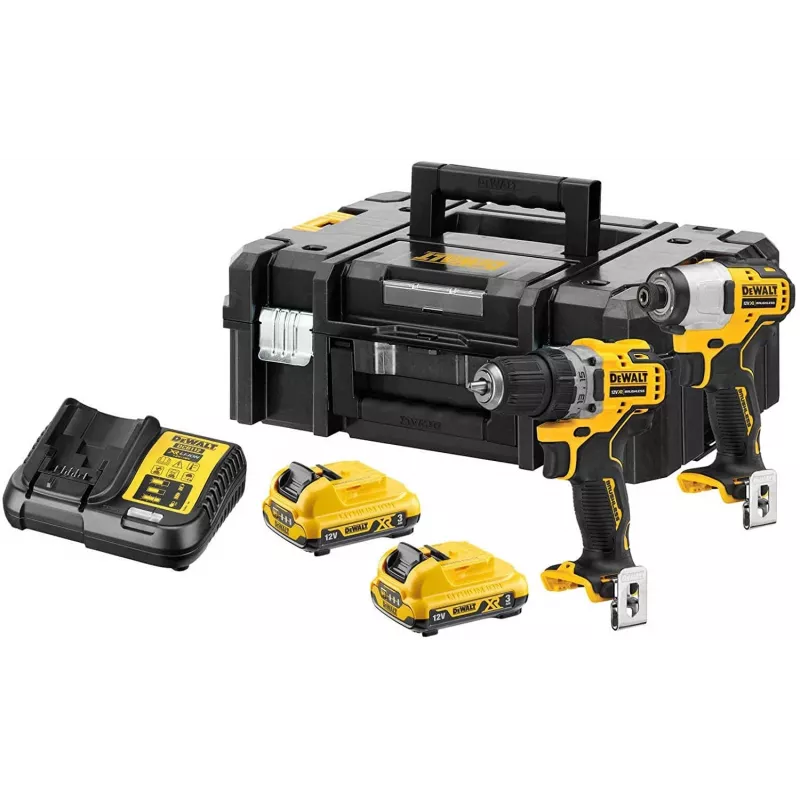 Wkrętarka/zakrętarka udarowa DeWALT DCK2110L2T-QW Czarny, Żółty