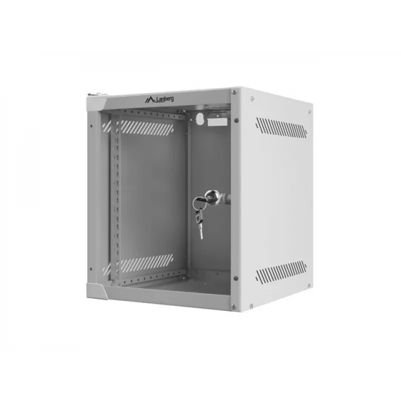 Szafka wisząca LANBERG WF10-2306-10S, 6U, 336×280×310 mm, szara, 20 kg