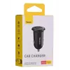 Ładowarka samochodowa Baseus Gain Pro Universal Czarny — 2× USB 2.0, 2.4 A na port, wejście 12–24 V, wyjście 5 V
