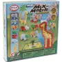 Zabawka dla niemowląt MALIK Magnetic Mini Animals Jungle model 62323 — zestaw magnetycznych figurek zwierząt