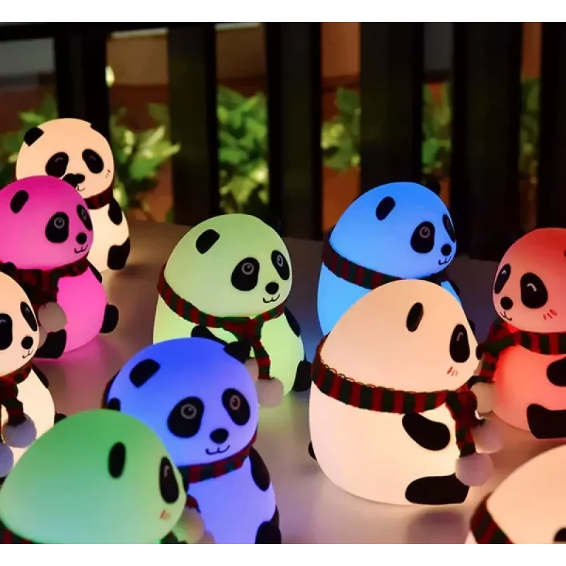 Lampa stołowa Tellur Panda TLL441181 LED przenośny nocnik zasilany bateriami