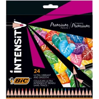 BIC Kredki ołówkowe Intensity 24 kolory 967823