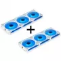 Zestaw wentylatorów LIAN LI UNI FAN SL-INF 120 ARGB Reverse Blade PWM - 6 sztuk, biały