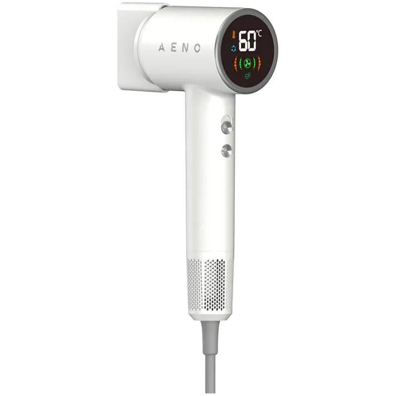 Suszarka do włosów o dużej prędkości, 220V-240V~50-60Hz, 1500W, jonizator, LCD, 6+ trybów cyrkulacji, 110000 obr./min, poniżej 75 dB