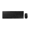 CHERRY Stream Desktop Klawiatura z myszą Biuro RF Bezprzewodowy AZERTY Francuski Czarny