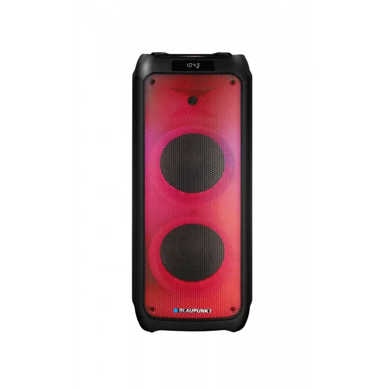 System karaoke Blaupunkt PB10DB 1000W mikrofon przewodowy wyświetlacz LED