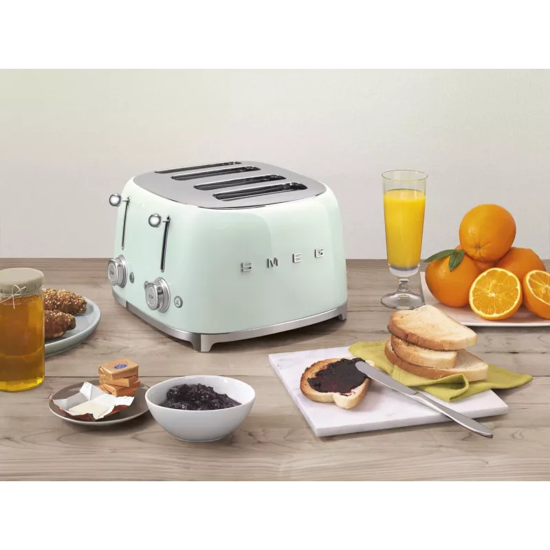 Toster SMEG (TSF03PGEU) pastelowa zieleń