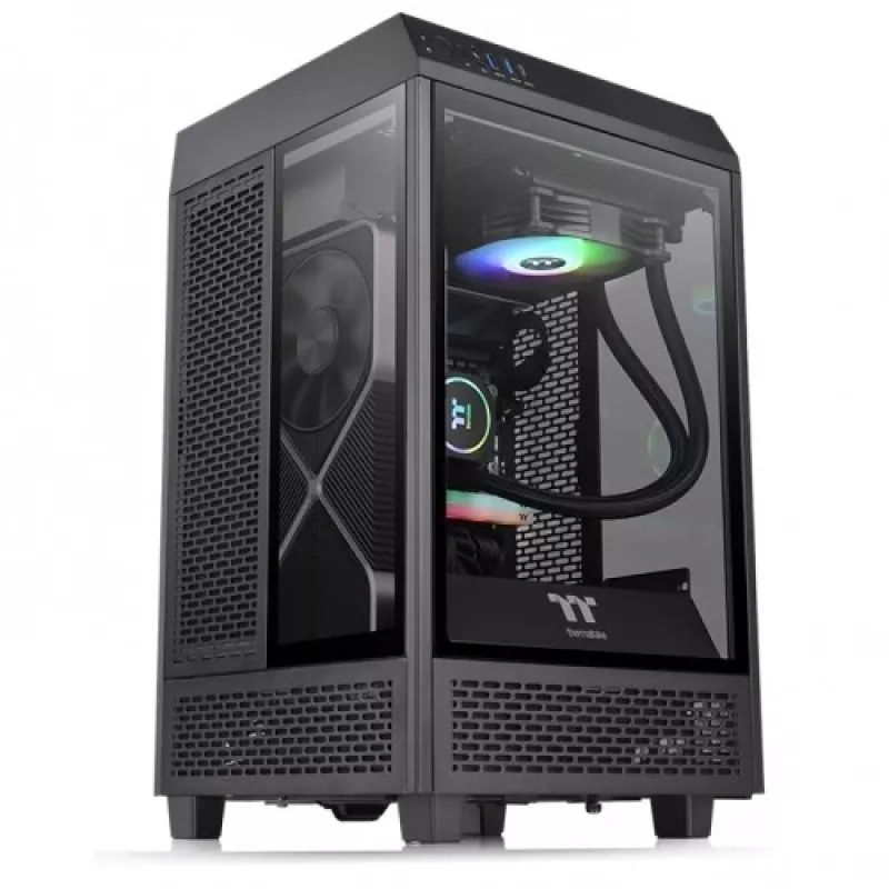 Obudowa PC Thermaltake The Tower 100 Mini Tower Czarny