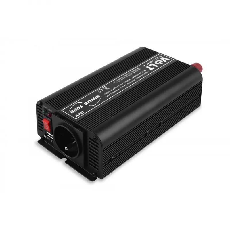 Przetwornica Volt 24V na 230V Sinus 500/1000W model 23859