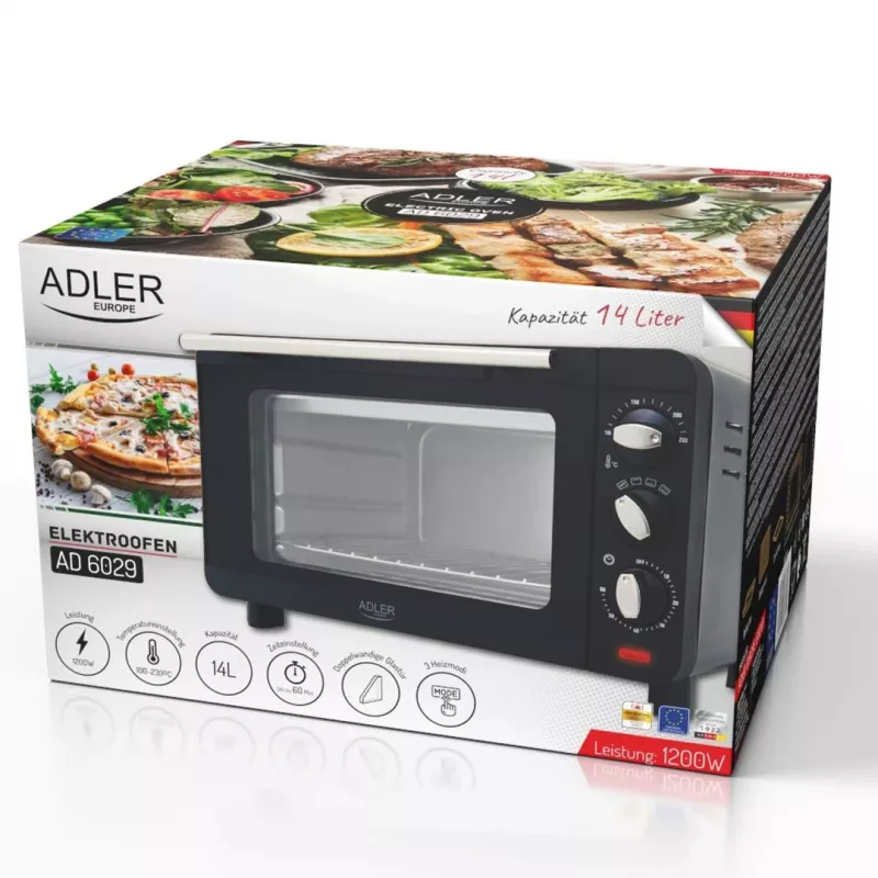 ADLER AD 6029 Piekarnik elektryczny Czarny
