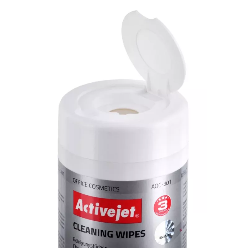 Activejet AOC-301 uniwersalne chusteczki do czyszczenia, 100 szt.