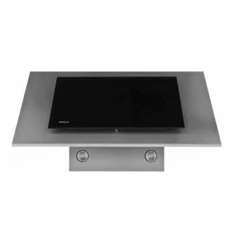 Okap kuchenny AKPO WK-4 Nero Eco 60, 600 mm, stal i szkło hartowane, 326 m³/h, aluminiowy filtr przeciwtłuszczowy, 55–61 dB