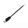 Kabel Ethernet V7 CAT6 UTP 0,5 m czarny