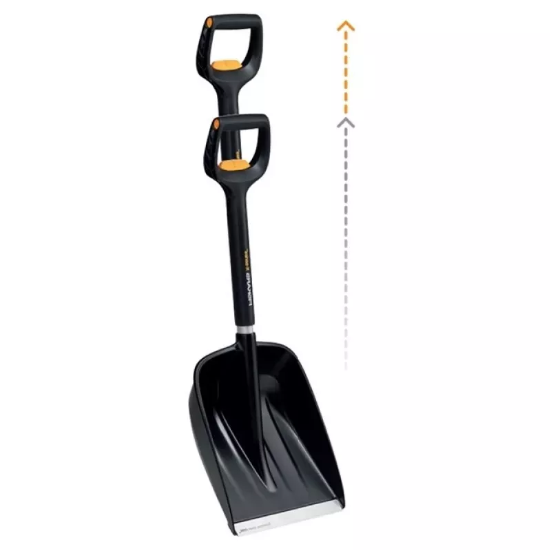 Fiskars Car Snow Shovel Telescopic Handle X-SERIES