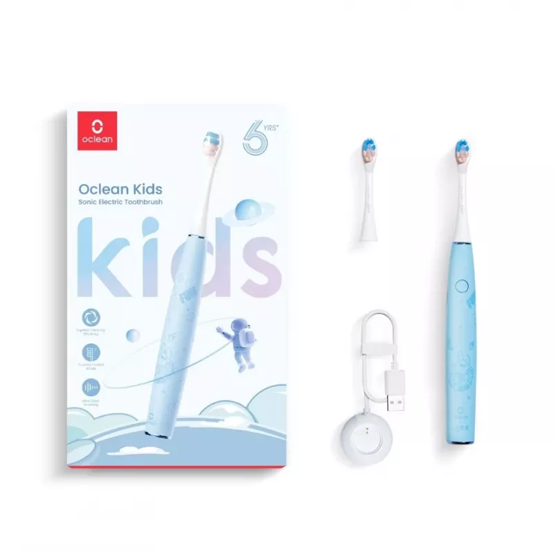 Szczoteczka do zębów Oclean Kids Dziecięca Niebieska