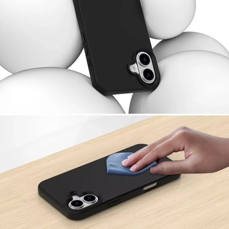 4smarts Etui silikonowe Cupertino do Apple iPhone 16, kompatybilne z MagSafe