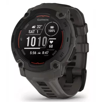 Garmin Instinct E 2,29 cm (0,9 inch) MIP 45 mm Cyfrowy 176 x 176 pikseli Czarny GPS (satelitarny)