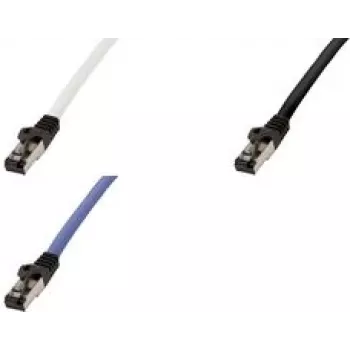 Logilink Professional PrimeLine - kabel krosowy - RJ-45 (M) do RJ-45 (M) - 20 m - 6,2 mm - S/FTP, PiMF - CAT 8.1 - 40-Gigabit Ethernet, bezhalogenowy - czarny (CQ8113S)
