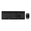 CHERRY B.UNLIMITED 3.0 klawiatura z myszką biurowa RF Wireless niemiecka czarna