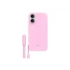 Etui z podstawką do iPhone 17 Apple Beats z MagSafe i sterowaniem aparatem, różowo-kamyczkowy, PC i mikrofibra
