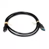 ROLINE RM Kabel USB 3.2 Gen 1, A-C, ST/ST, czarny, 1 m