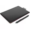 Wacom One by Small - Przewodowy - 152 x 95 mm - USB - Pióro - 133 punkty na sekundę - Windows 10, Windows 10 Education, Windows 10 Education x64, Windows 10 Enterprise, Windows 10... (CTL-472-S)