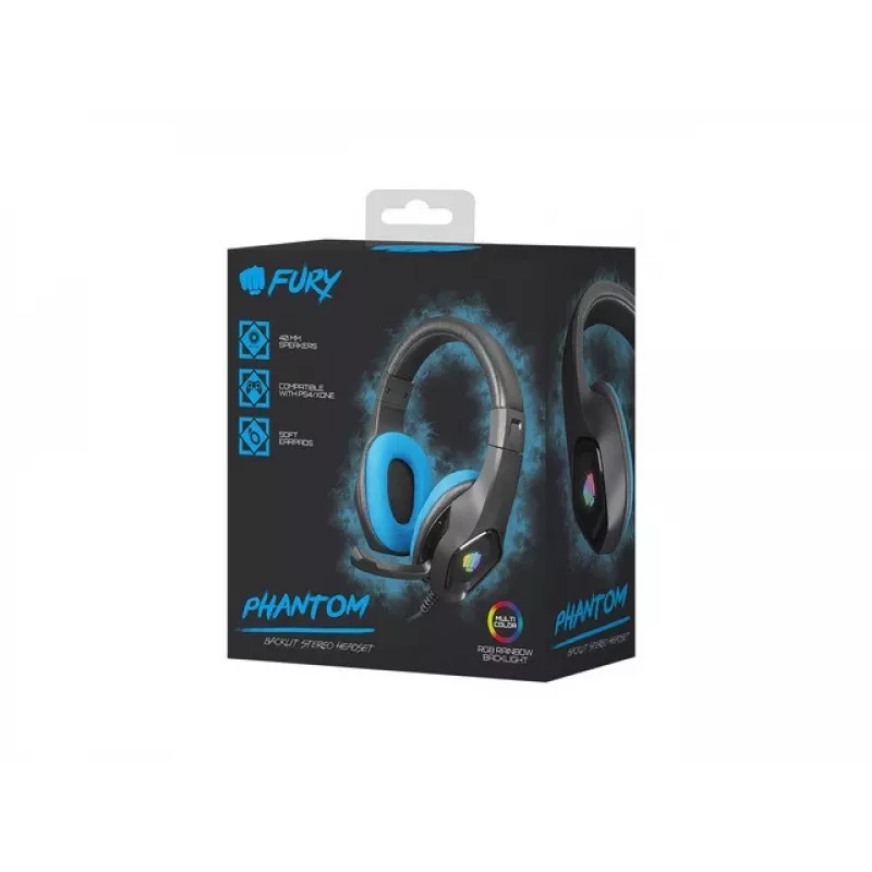 Słuchawki gamingowe Fury Phantom dla Xbox One i PlayStation 4