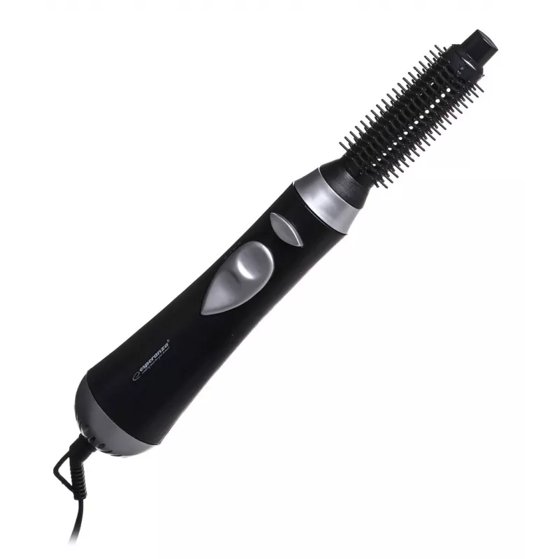 Szczotka na gorące powietrze ESPERANZA EBL001K — 400 W, 3 prędkości, głowica szczotki 2,32 cm, przewód 1,6 m, czarna