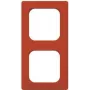 BUSCH JAEGER BJ 2512-217K-103 Reflex SI Linear-Abdeckrahmen rot RAL 3020 SI/Reflex
