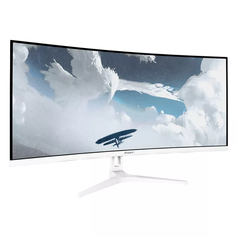 Zakrzywiony monitor Arozzi Nova 34 cale (86,4 cm) VA LED 3440×1440 21:9 1 ms Biały