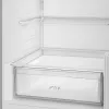 Lodówka Indesit INK 25402 S4E | Kombi wolnostojąca, No Frost, 249 l chłodziarka / 106 l zamrażarka, wys. 203,5 cm, Klasa energetyczna E, 37 dB, Srebrna