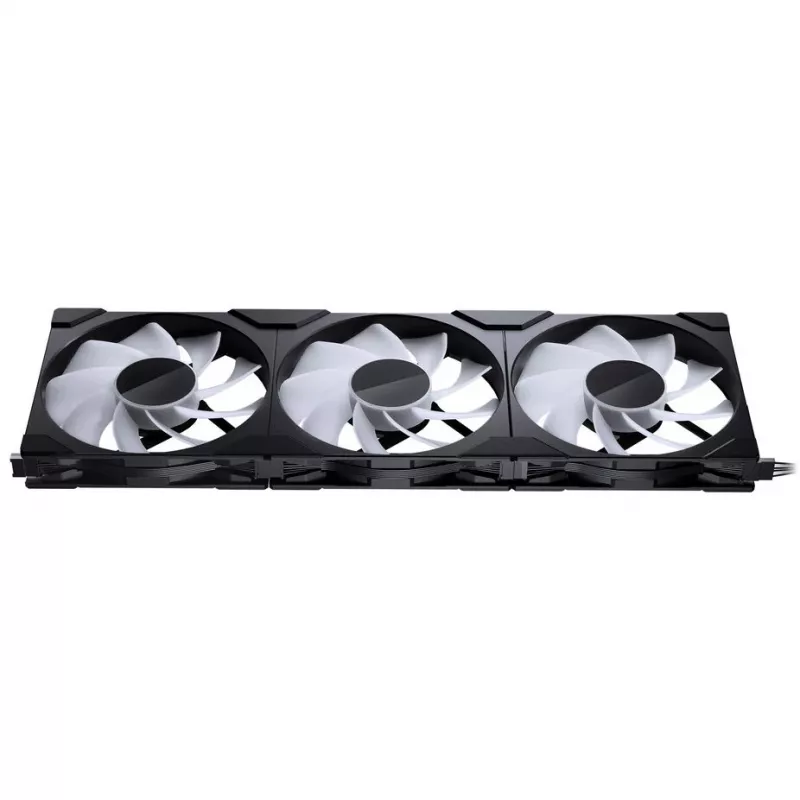 PHANTEKS NV Series NV7 Obudowa E-ATX, szkło hartowane, ARGB - czarny & M25 Gen2 PWM D-RGB Fan 3er-Pack - Reverse Blade, 140mm + zestaw DRGB