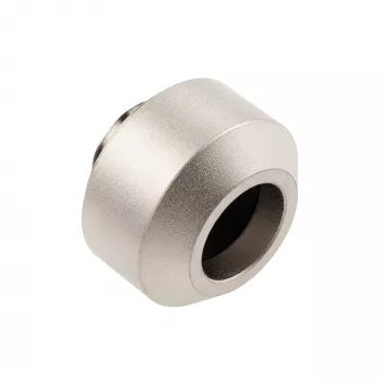 Złączka do twardych rurek OPTIMUS do sztywnych rurek 12 mm, wykończenie satynowy nikiel