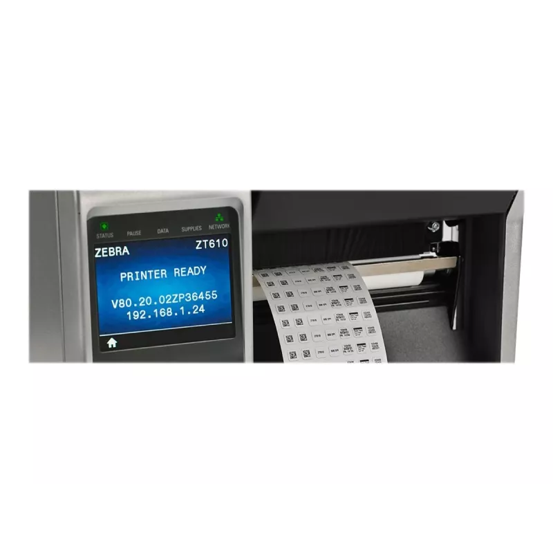 Zebra ZT610 drukarka etykiet Transfer termiczny 300 x 300 DPI 300 mm/s Przewodowa i bezprzewodowa Ethernet LAN Bluetooth