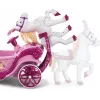 Huffy Elektryczny powóz Disney Princess z koniem 6 V różowy