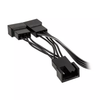 Kabel rozdzielający PWM do wentylatorów Kolink 1-do-3, 4-pin PWM, 0,35 m
