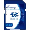 MediaRange - karta pamięci flash - 64GB - klasa 10 - SDXC - niebieska (MR965)