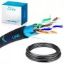 Kabel sieciowy Extralink CAT5E FTP (F/UTP) 50M Czarny