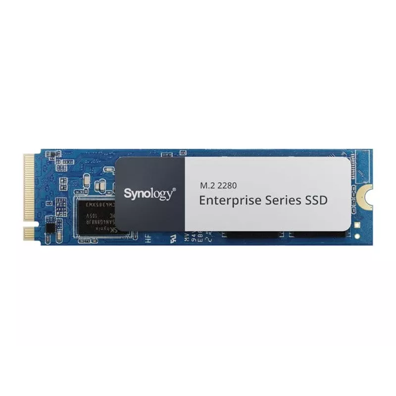 Wewnętrzny dysk SSD M.2 NVMe SYNOLOGY SNV5420-1600G — 1,6 TB, PCIe 4.0, odczyt 3000 MB/s, zapis 1000 MB/s