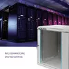 Szafa rack QOLTEC 19-calowa 12U model 54485 — obudowa sieciowa/serwerowa
