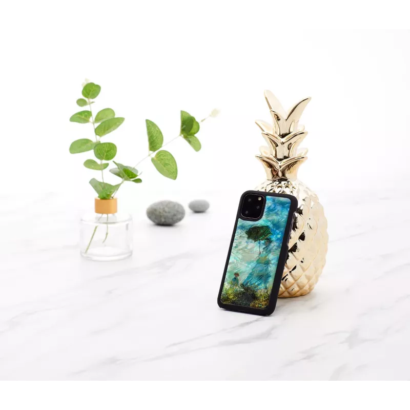 Etui ochronne na smartfona iKins do iPhone 11 Pro, czarne, cienki fit