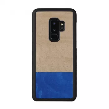 Etui na smartfona man and wood do Galaxy S9 Plus — dove Czarny