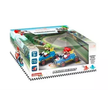 Zestaw dwóch pojazdów pull-back Mario Kart Mach 8