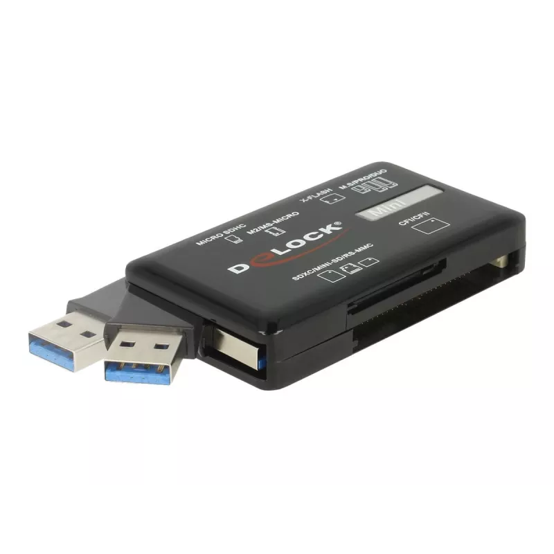 Czytnik kart DeLOCK SuperSpeed USB CF SD Micro SD MS M2 xD 5 Gb/s