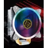 Chłodzenie powietrzne Gembird CPU-HURACAN-ARGB-X130 12 cm Czarno-Białe