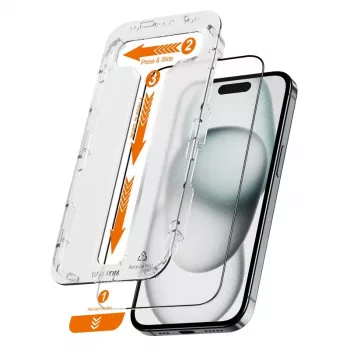 Szkło hartowane iPhone 15 (2 sztuki) EasyShiel