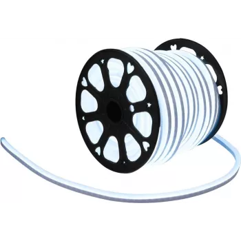 LED neon flex 230V EUROLITE cienki zimna biel 100 cm - elastyczna taśma LED