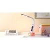 Lampa biurkowa Hawk HW-LAMP05 biała LED z regulacją — kompaktowa lampka zadaniowa LED z regulowanym ramieniem
