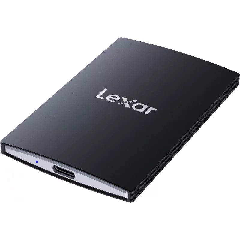 Przenośny dysk SSD Lexar SL500 1 TB — USB Type-C, USB 3.2 Gen 2x2, do 2000 MB/s, obudowa aluminiowa, 0,043 kg, czarny