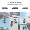 Safemo SC1 SolarCam, 4K UHD Video, 8× Zoom, 132° View, Night Vision, Wi-Fi 2,4 GHz, 1,5 W solar, Biały